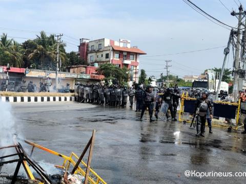 विराटनगरमा जिल्ला प्रशासनद्वारा २ महिना लामो निषेधित क्षेत्र घोषणा