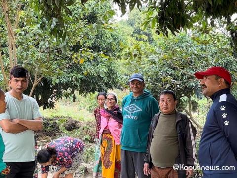 हात्तीको आक्रमणबाट मृत्यु भएका मृतकका परिवारलाई एक लाख रुपैयाँ आर्थिक सहायता