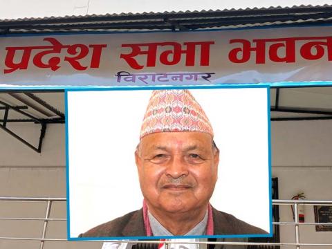 कोशीका सभामुख हटाउने कसरत