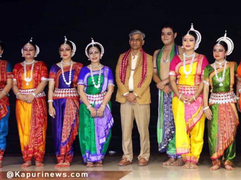 धरानमा भारतीय शास्त्रीय नृत्य 'ओडिसी नृत्य' प्रदर्शन