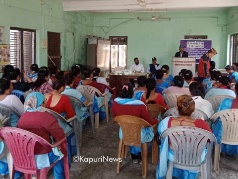 वराहक्षेत्रमा स्वास्थ्य स्वयंसेविकाहरूलाई व्यक्तिगत घटनादर्ता तथा सामाजिक सुरक्षा भत्ता सम्बन्धी अभिमुखीकरण 