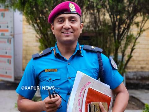 इलाका प्रहरी धरानका प्रहरी निरीक्षक दिवस कुँवर चैत महिनाको सर्वोत्कृष्ट प्रहरी