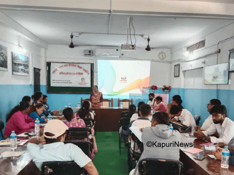 वराहक्षेत्रमा व्यवसाय दर्ता तथा करदाता शिक्षा सम्बन्धी अभिमुखीकरण तालिम