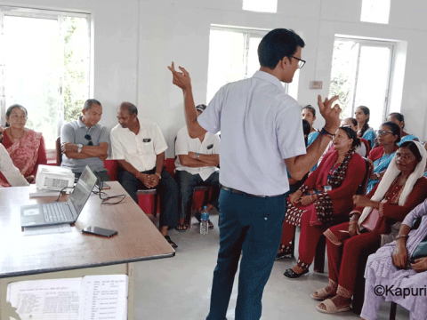 डेङगु रोग महामारी न्युनिकरणकालागि सचेतना गरिँदै वराहक्षेत्र नगरपालिका 