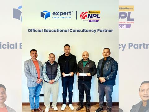 एक्स्पर्ट एजुकेशन एण्ड भिसा सर्भिसेज नेपाल प्रिमियर लीगको साझेदार एक्स्पर्ट एजुकेशन एण्ड भिसा सर्भिसेज नेपाल प्रिमियर लीगको साझेदार