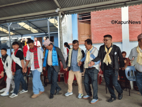 मौलिक संस्कृतिको जगेर्ना र पुस्ता हस्तान्तरणको पहल गर्न धरानमा मगर समुदायको सामूहिक 'हुर्रा नाच' प्रदर्शन 