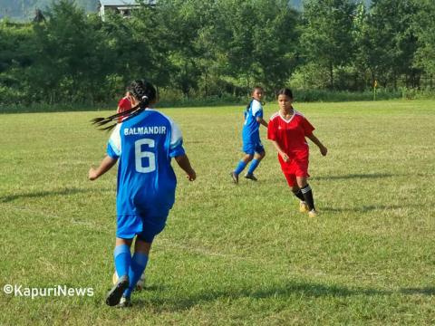 ज्वालामुखी मावि र प्रभात बोर्डिङ एन्फा यु-१४ अन्तर स्कुल फुटबलको विजेता