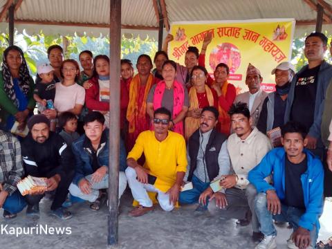 रानीपोखरीमा गणेश मन्दिर र शिवालय उद्धारका लागि धार्मिक महायज्ञ हुने 