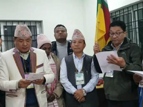 नेपाल आदिवासी जनजाति महासघ सुनसरीको अध्यक्षमा सुरेन्द्रमान स्थापित