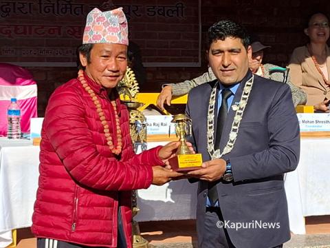 धरानका विदुर थापा नेपाल जेसीजको राष्ट्रिय उपाध्यक्ष