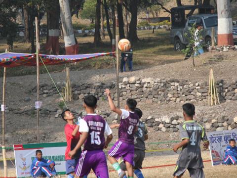 सिद्धार्थ स्कुल र माउन्ट हर्मन क्वाटर फाइनल प्रवेश