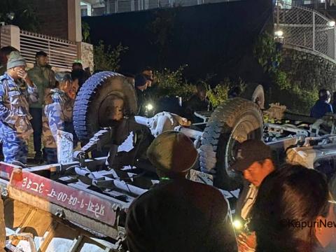 पिक अप पल्टिदा मृत्यु हुने विराटनगरका रोहन कामत, तरहराको दुघट्नाका ४ घाइतेहरू बिपीमा पिक अप पल्टिदा मृत्यु हुने विराटनगरका रोहन कामत, तरहराको दुघट्नाका ४ घाइतेहरू बिपीमा