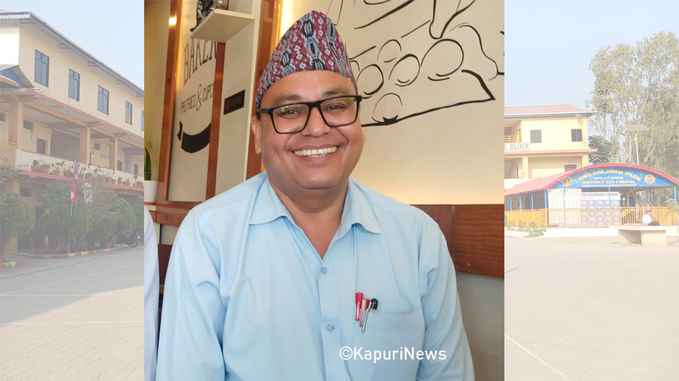 प्रधानाध्यापक सरन बस्नेत saran basnet