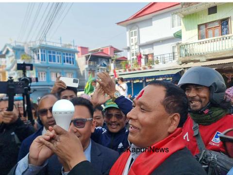 धरानको विद्युत् आपूर्ति, पूर्वाधार र विकास उज्यालो नेपाल पार्टीबाट मात्र सम्भव : कुलमान घिसिङ