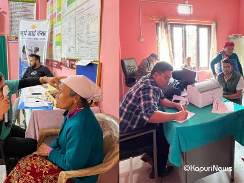 धरान-२० मा रोटरी क्लबद्वारा नि:शुल्क स्वास्थ्य शिविर, २५० भन्दा बढी लाभान्वित