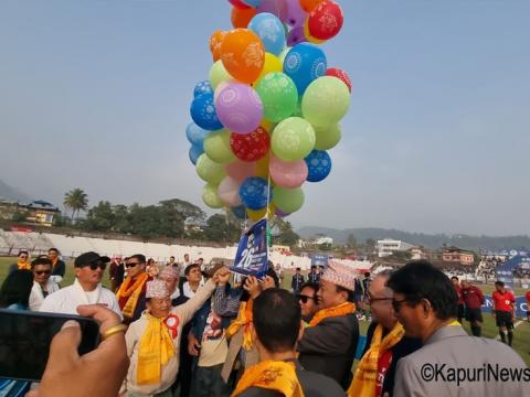 उद्घाटन खेलमा ट्राइबेकरबाट धरान फुटबल क्लबको विजयी सुरुआत 