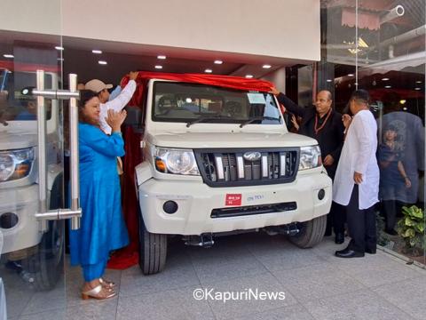 धरानमा २ टन क्षमताको बोलेरो म्याक्स पिकअप सार्वजनिक
