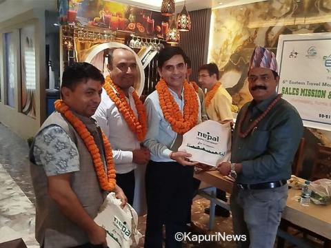 इटहरीमा हुने इस्टर्न ट्राभल मार्ट प्रवर्द्धनका लागि भारतका सहरहरूमा अन्तरक्रिया