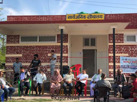 वराहक्षेत्रको मधुवन बजारमा आधुनिक सार्वजनिक शौचालय निर्माण वराहक्षेत्रको मधुवन बजारमा आधुनिक सार्वजनिक शौचालय निर्माण