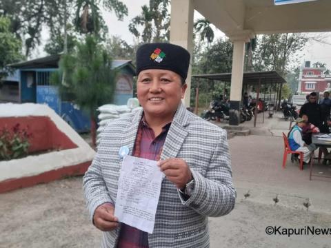 सरिनले लिइन ११८२ मतान्तरको अग्रता