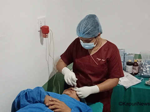 वराहक्षेत्रमा नगर अस्पतालबाटै मोतिया बिन्दुको अप्रेसन,स्थानीयलाई नगर बाहिर जानू पर्ने बाध्यताको अन्त्य 