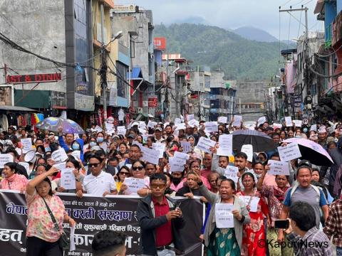 बालेन सरकारको क्रूर अमानवीय डोजर आतङ्क र परिपत्रले देशभरका ७० लाख सुकुम्वासी आतङ्कित