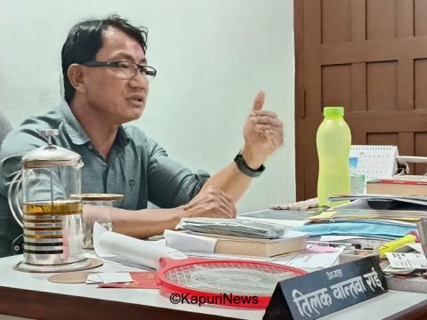 भानुचौकको भिडभाड अन्त्य गर्न अपुग पूर्वाधार निर्माण गरी नयाँ बसपार्क सञ्चालन आवश्यक: तिलक राई 